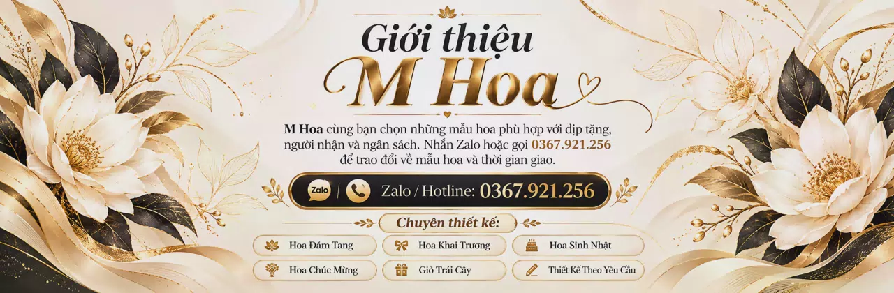 Ảnh bìa Shop hoa tươi Xã Thạnh Hải Vĩnh Long - Tư vấn hoa theo từng dịp